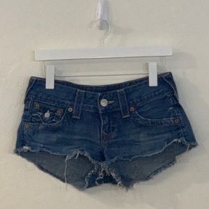 True Religion Joey Cut-Offs